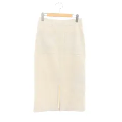 スピック&スパン Spick&Span ×ドーリーシーン ロングスカート タイト 38 M ライトベージュ /SY ■OS