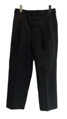 ゴールドウイン Goldwin One Tuck Straight Pants ワンタック ストレートパンツ 黒 GL74358 スラックス ブラック サイズ1 101MB-940のサムネイル