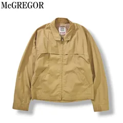【希少】 60sヴィンテージ マクレガー McGREGOR 666 TOP OF THE SIX’S ドリズラージャケット ハリントンジャケット スウィングトップ ブルゾン ベージュ メンズ レディース ユニセックスのサムネイル