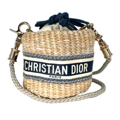 【Christian Dior】クリスチャンディオール ノベルティー ストローポーチ【中古】 USED-SS【9304】