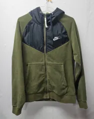 ナイキ ウィンドランナー フルジップアップ フリース フード ジップアップ ジャケット M