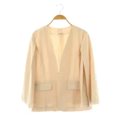 スナイデル SNIDEL 23SS 袖スリットジャケット ノーカラージャケット 1 ライトベージュ /ES ■OS