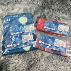 雑貨 NERV ハンドタオル 「一番くじ エヴァンゲリオン～初号機vs第13号機～」 F賞 3種類　4枚セット　YS26D-083