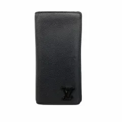 ルイ・ヴィトン(Louis Vuitton) ルイ・ヴィトン 長財布 アエログラム ポルトフォイユブラザ NM  M69980 ノワールメンズ