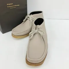 PADMORE&BARNES パドモアアンドバーンズ Steven Alan ワラビー ブーツ シューズ P404 オリジナル メンズ UK8 アッシュグレー 靴 DF18784■のサムネイル