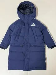 アディダス キッズ ダウンジャケット ロング丈 110