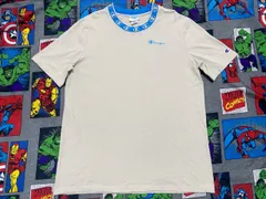 Champion 目玉ロゴ襟リブTシャツ XL アメリカ古着