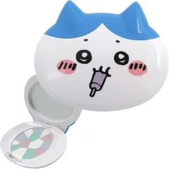   ハチワレ ミラー付き フェイスパウダー ＜多色タイプ＞ CW46275 ちいかわ chiikawa かわいい プチプラ ナガノ メイク 韓国メイク ツヤ肌 立体感 透明感 4548387462753【WJ210】のサムネイル