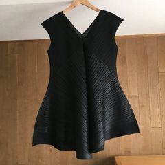 CFCL ノースリーブミニワンピース ブラックグレー サイズ1 CFCL ノースリーブミニワンピース ブラックグレー サイズ1 - メルカリ