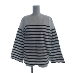 ルミノア Leminor バスクシャツ ボーダートップス 1 白 ホワイト /AB ■OS