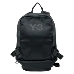 Y-3(ワイスリー) リュックサック 黒 レザー