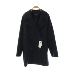シップス SHIPS 24AW ジャージーメルトンピーコート アウター ネイビー /DO ■GY19のサムネイル