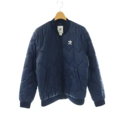 アディダスオリジナルス adidas originals FL0018 SST QUILTED JACKET COLLEGE NAVY ブルゾン キルティングジャケット 中綿 L ネイビー /ES