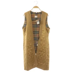 バーバリー ロンドン BURBERRY LONDON england キルティングライナー ノバチェック UK10 L ベージュ /SY ■OS