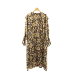 ノーリーズ Nolley's light プリントワンピース F ブラウン マルチカラー /ES ■OS