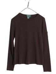00s ローレン ラルフローレン 長袖 Tシャツ レディース L / オールド