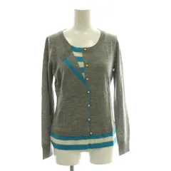 ポールスミス PAUL SMITH ポールプラス Paul+ カーディガン風ニット セーター ウール M グレー /SS ■OS