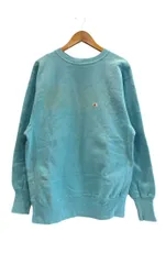 チャンピオン Champion 90s 90年代 刺繍タグ REVERSE WEAVE リバースウィーブ USA製 目付き 刺繍 青 スウェット ブルー Lサイズ 101MT-6145