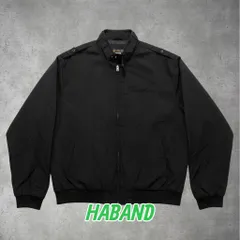 HABAND スイングトップ ブラック 3XL ブルゾン ビッグサイズ カジュアル 人気 0-77-970のサムネイル