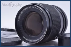 【動作保証】 コニカ KONICA HEXANON AR 100mm F2.8 前後キャップ&レンズフィルター付 同梱無料 #am5915 動作保証】 コニカ KONICA HEXANON AR 100mm F2.8 前後キャップ&レンズ