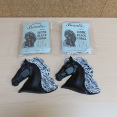 FRANK SCHIRMAN フランクシャーマン 黒珊瑚 ハワイ製 壁掛け時計