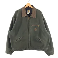 Carharttメキシコ製カーハート デトロイトジャケット J14モスグリーン Carhartt デトロイトジャケット ダック地 ワークジャケット モス
