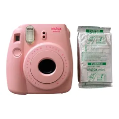  FUJIFILM instax mini 8 富士フイルム チェキ ピンク フィルム付き インスタントカメラ【C469】