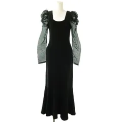 フレイアイディー FRAY I.D オーガンスリーブマーメイドニットワンピ ワンピース ロング 長袖 1 ブラック /HK ■OS