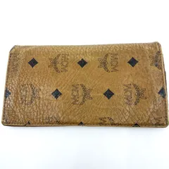 MCM　エムシーエム  ヴィセトス　ブラウン　二つ折り長財布　レザーのサムネイル