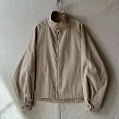 70s 80s LONDON FOG スイングトップ / 44 ベージュ コットン ポリ ジャケット USA ビンテージ O6-04008-9376