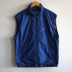 90s パタゴニア シェルドシンチラ フリースベスト XL ネイビー