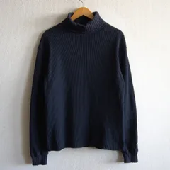 【美品】NIGEL CABOURN 【TURTLE NECK WAFFLE】50 ネイビー ナイジェルケーボン タートルネック カットソー 26040371のサムネイル