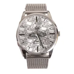 ヴィヴィアンウエストウッドVivienne Westwood FLAT WATCHオーブ腕時計 シルバーのサムネイル