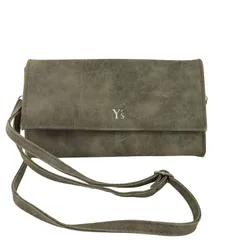ワイズ Ys ダメージ加工 ウォレットショルダーバッグ レディース 表記無 のサムネイル