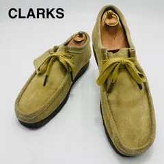 CLARKS　クラークス　Wallabee/ワラビー　モカシン　UK7 1/2　ベージュ　OT0009