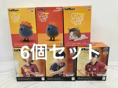 未開封 ハイキュー ハイプレミアムフィギュア 孤爪研磨 影山飛雄 黒尾鉄朗 FluffyPuffy ヒナガラス2個 ケンマネコ 6個セット LF4932 f101