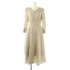 ノエラ Noela パターンワンピ ロング ドット S モカ 黒 /NR ■OS