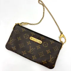LOUIS VUITTON ルイヴィトン ポシェットミラMM モノグラム アクセサリーポーチ チェーン ショルダーバッグ ハンドバッグ M60094 2Y7077