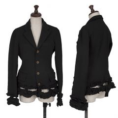 COMME des GARCONS テーラードジャケット フリル AD2008 - メルカリ