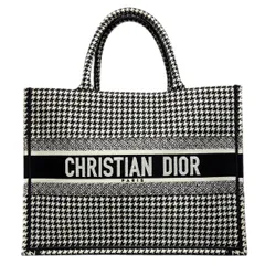 【未使用級】DIOR ブックトート スモール ハウンドトゥース 千鳥格子 2026年最新】dior 千鳥 ブックトートの人気アイテム - メルカリ