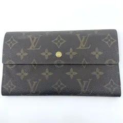 LOUIS VUITTON　ルイヴィトン  ポルトフォイユ インターナショナル 三つ折り モノグラム 長財布 ユニセックス ブラウン M61217　シリアル：SD0272（不鮮明）