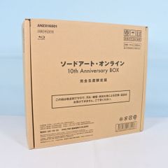 [오오 시미즈 17-01-0415] 소드 아트 온라인 10th Anniversary BOX Blu-ray