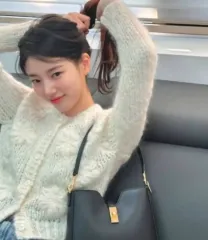 Celine セリーヌ 刺繍カーディガン（モヘア）