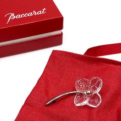 新品未使用】Baccarat バカラ ピアス 箱付 SV925 - メルカリ