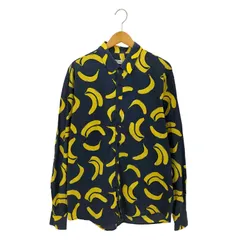 ユーズドフルギ USED古着 {{APTRO}} バナナ柄 ロングスリーブシャツ メンズ  3XL