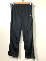 014081 NIKE サイドスナップボタン メッシュ パンツ L ブラック ナイキ  203797-010