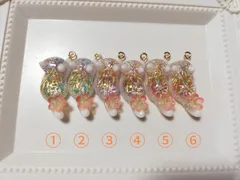 猫チャーム124 ぐで猫 じゃれ猫 花火にゃんこ 1個