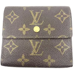 LOUIS VUITTON　ルイヴィトン　モノグラム ポルトモネ ビエ カルト クレディ 二つ折り財布 Wホック PVC M61652　シリアル：SP0923