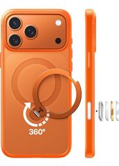 TORRAS iPhone 17 Pro Max 용 케이스 [다기능 일체 · 360 ° 신정점 회전 스턴트?] Magsafe 대응 [Ostand Q3 Spin] 고 내구성 내충격 세마이식 스턴트? 링크?
