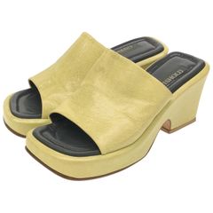 美品 untishold サンダルミュール 37 ブラック - メルカリ